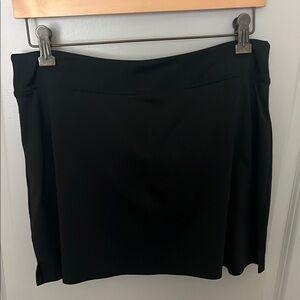 Tranquility Black Mini Pencil Skorts for Night Out